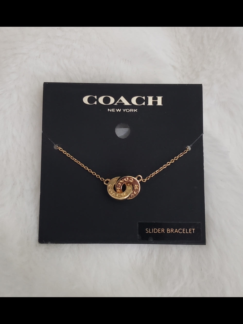 Coach Gold Knot Slider Bracelet - Women Jewelry - Picture 3 of 4